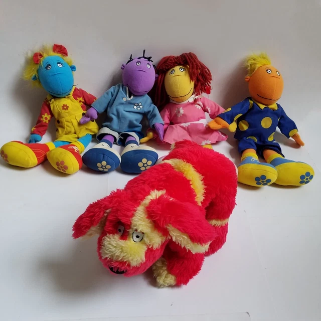 BBC TWEENIES X 4 Soft Toy Bundle 14 Plush Milo Jake Fizz Bella bbc-tweenies-x-4-soft-toy-bundle-14-plush-milo-jake-fizz-bella
