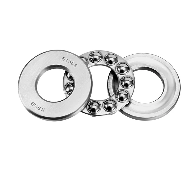 51306 Single Direction Poussée Roul. bille 30mmx60mmx21mm Chrome Acier