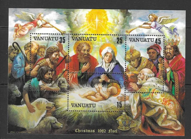 Vanuatu Sgms354 1982 Christmas  Mnh