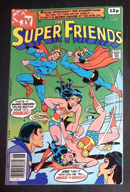 The Super Friends #21 Bronze Age DC Comics VF+