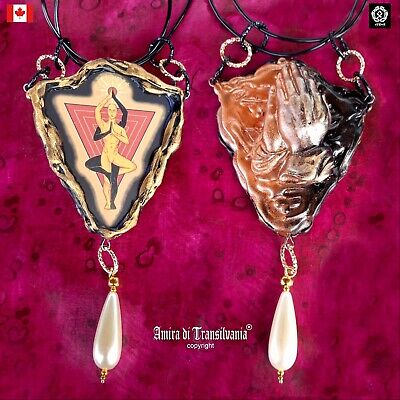 necklace protective talisman pendant magic amulet jewelry buddhism yin yang sun