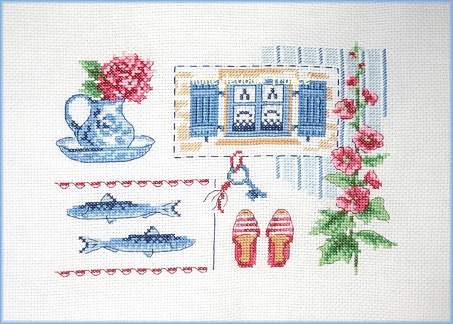 Broderie Point De Croix 'La Pièce Montée' Par V. Enginger - Kit Neuf
