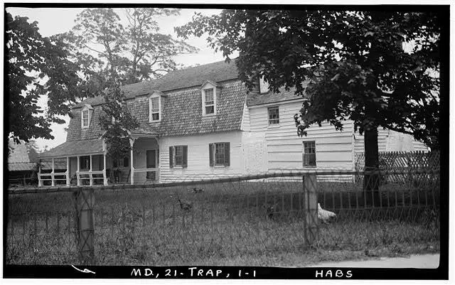 Dickinson House,Maple & South Main Streets,Trappe,Talbot County,MD,Maryland