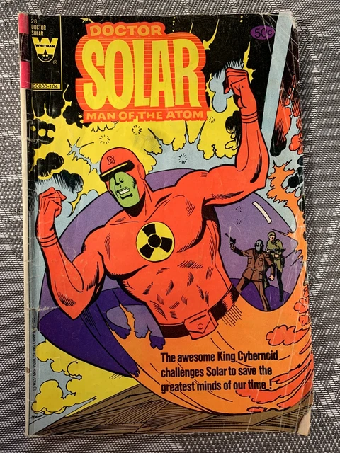 Doctor Solar, Man of the Atom #28 (1981-Gold Key) **Reading Copy**  Whitman!
