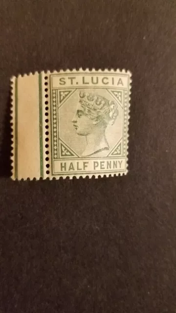 St Lucia Victoria Stamp MNH 1/2 penny 1883