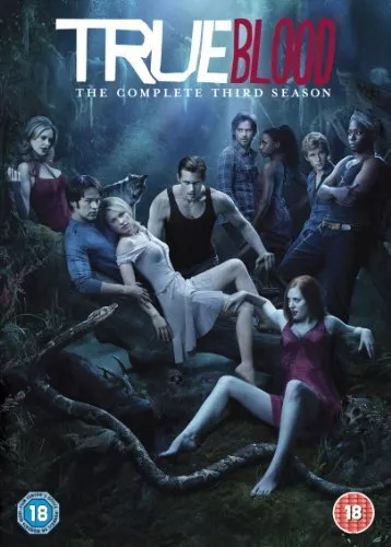 True Blood: The Complete Third Season DVD (2011) Anna Paquin cert 18 5 discs