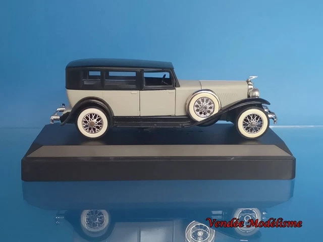 Miniature SOLIDO Duesenberg J Jaune Au 1/43 - Modèle En Métal, Occasion, Idéal Collection Voitures Anciennes