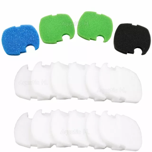 AQUANEAT®16 pcs Replacement Canister Filter Pads for SUNSUN 304B/404B Bio Floss