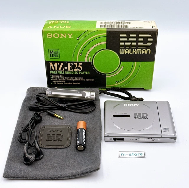 SONY MZ-E25 MDプレーヤー 0355 Sony MZ-E25 [MiniDisc Wiki]