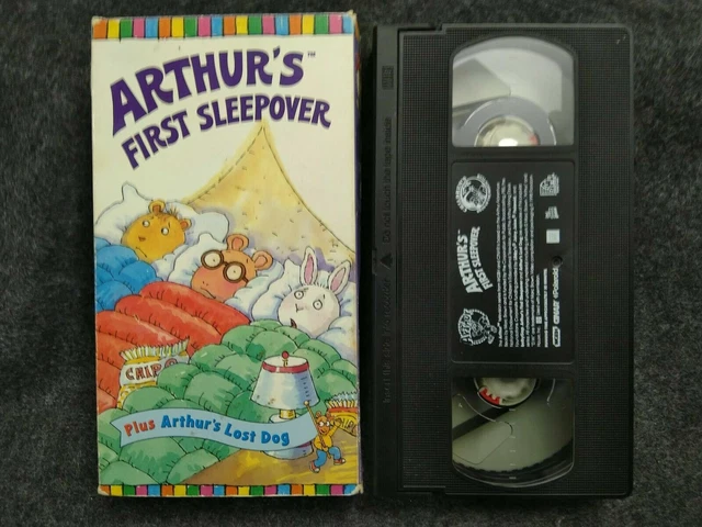 Vhs Arthur Arthurs First Sleepover Vhs 1998 9 88 Picclick Uk