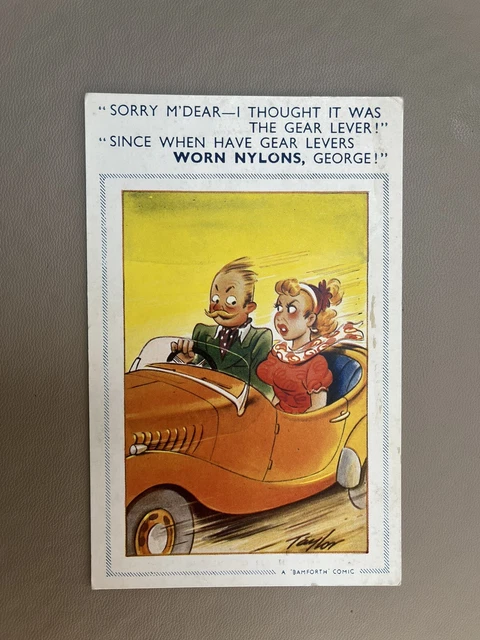 BAMFORTH COMIC BROWN Triangle Postcard No. 1072 £2.00 - PicClick UK