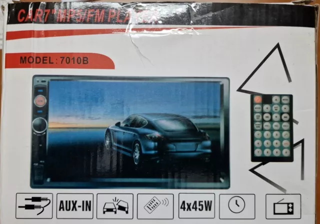 ANDVEN AUTORADIO BLUETOOTH 1 Din FM Radio Stereo Ricevitore