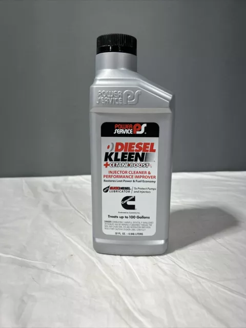 Power Service 3025 Diesel Kleen + Cetane Boost 32oz 10a