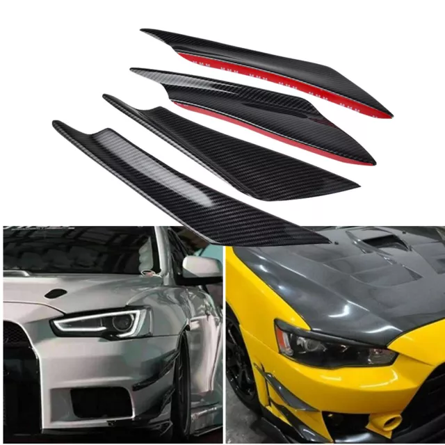 For AUDI A3 A4 A6 A5 A7 Rear Bumper Lip Splitter Diffuser Chin Upgrade