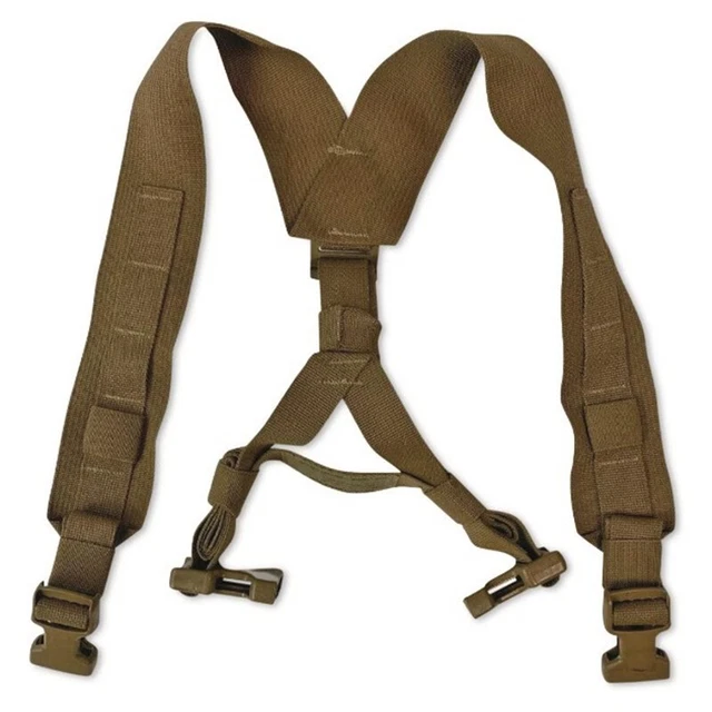(3 Pack) USMC Military Surplus Chest Rig Shoulder Harness Coyote