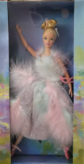 2000 Vintage BARBIE Avon Ballet Masquerade Barbie Doll - Little Box Damage
