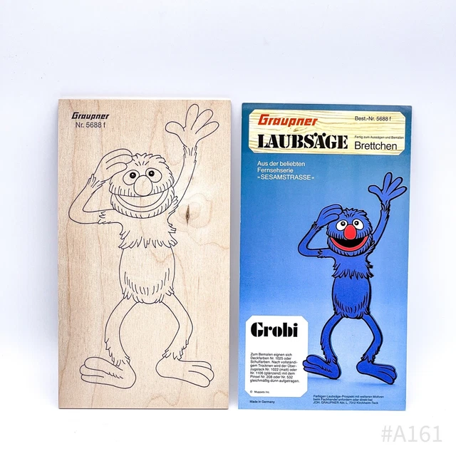 Graupner Laubsäge-brettchen No. 5688 Pour Modèle „ Grobi “ Made IN Germany