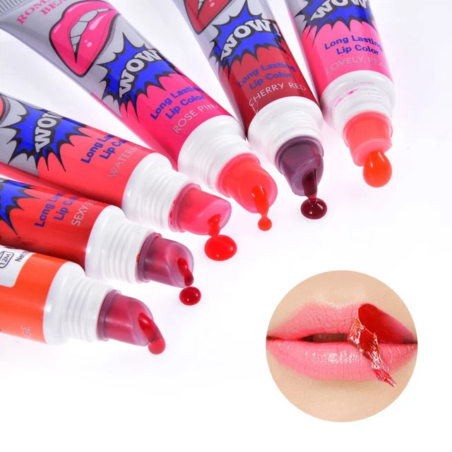 Alimentation en liquide Polychrome Durable Rouge à lèvres Rouge à lèvres Gloss