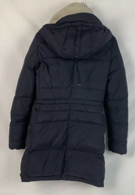 Peuterey Jacket Hooded Goose Down Ski Jacket Coat Black Full Zip Women’s 42 2
