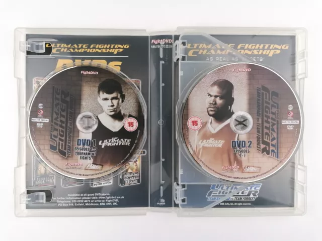 UFC The Ultimate Fighter Team Rampage vs Team Forrest 5 Disc DVD Box Set 2