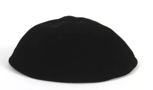 6.3" Velvet Yarmulke Kippah Jewish Orthodox Yarmulka Kippa/Kipa Made in Israel M