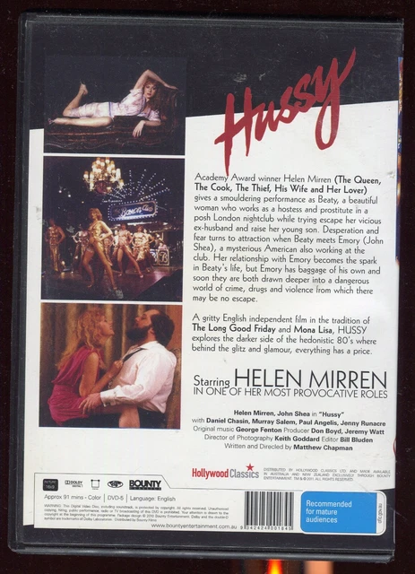 HUSSY DVD 1980 Helen Mirren 27 19 PicClick CA