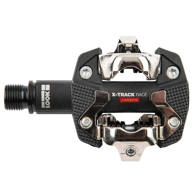 Look, X-Track Race Carbon, MTB Clipless Pedals, Carbon body, Cr-Mo axle, 9/16'',