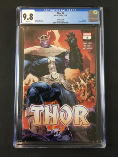 Thor #6 (2020): NEW CGC 9.8! Seco2nd Printing! Thor #732 Wraparound Cover!