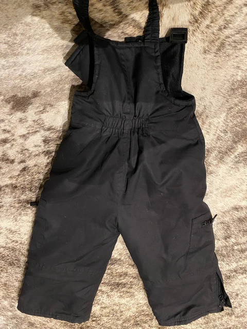Schwarze Bequeme Super Praktische Skihose Schneehose Gr. 98 wasserdicht