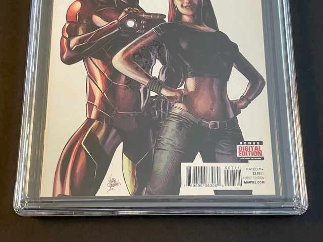 INVINCIBLE IRON MAN #7 (Marvel 2016) CGC 9.6 Ist print, 1st cameo Riri Williams 3