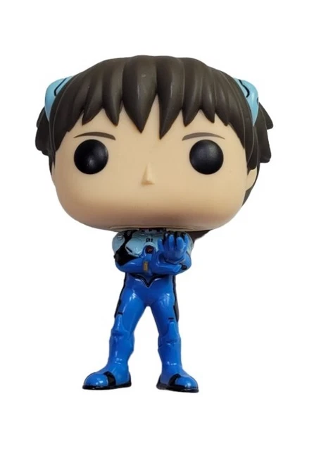 Funko Pop Vinyl Neon Genesis Evangelion SHINJI Figure #744 Loose Figure