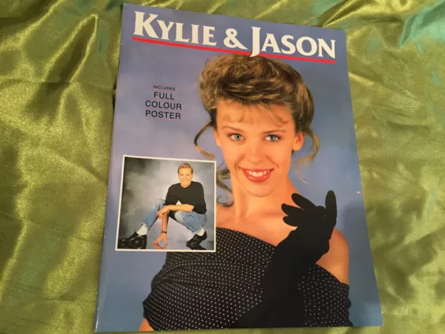 Kylie Minogue & Jason Donovan - Omnibus Press 1989 Nr.mint With Poster Attached