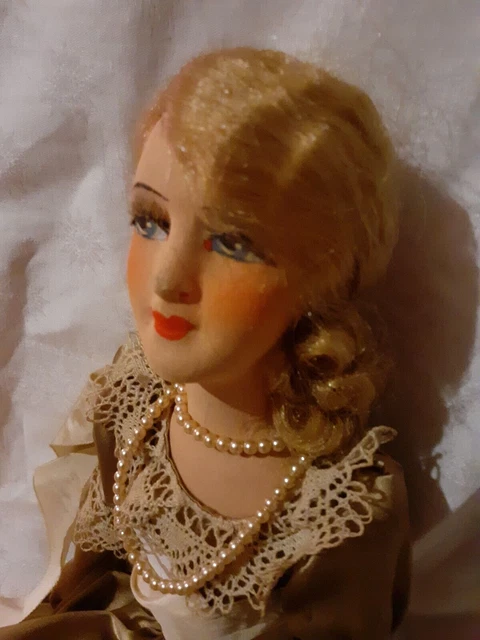 EXTRAORDINAIRE GRANDE POUPÉE BOUDOIR ANCIENNE FRANÇAISE /POUPE DE SALON ANCIENNE | eBay