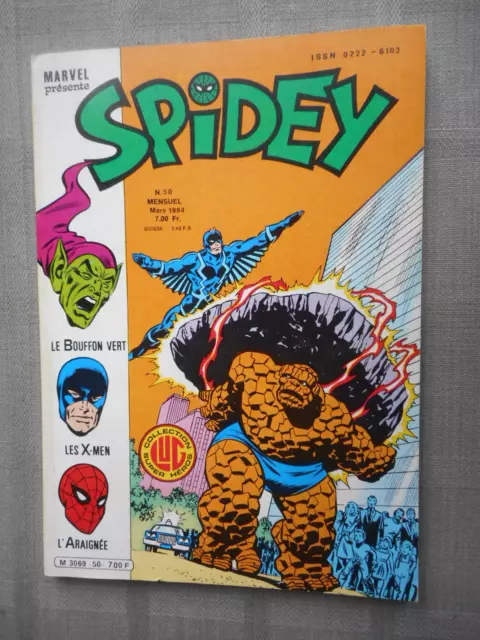 Spidey 50 Édition Lug 1984 En Très Bon État