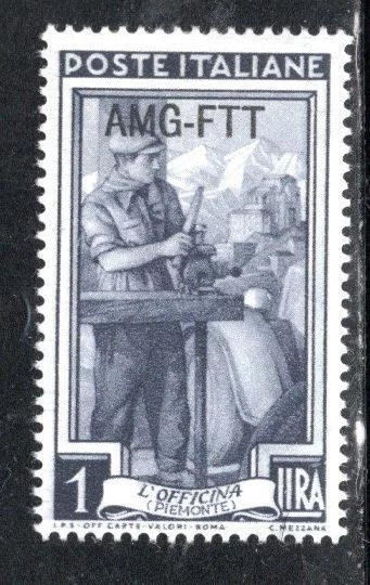 Italy  Italian Trieste Overprint Amg Ftt  Stamps Mint Hinged  Lot 1013Ar