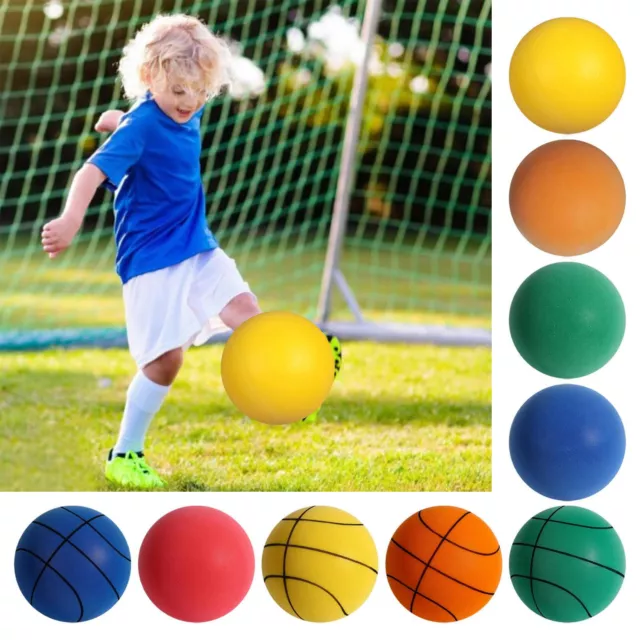Bouncing Mute Ball Indoor Silent Basketball 21/24/28 Cm Soft Ball Sports Toy