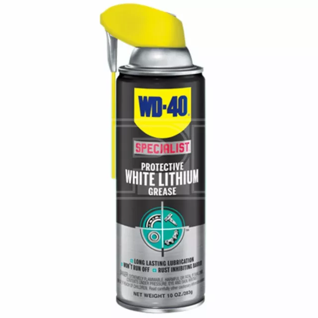 WD-40 Spezialist Hochleistungs weißes Lithiumfett (44391) - 400 ml Aerosol