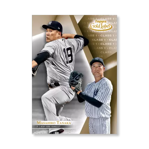 Masahiro Tanaka #68 Yankees Klasse 1 Versio # Ed / 10 Hergestellt 2018 Topps