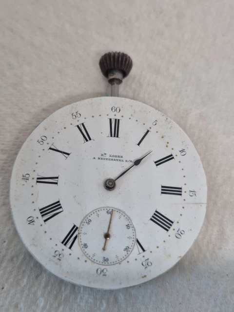 PIECE HORLOGERIE POUR MONTRE UN ANCIEN CADRAN POUR MONTRE
