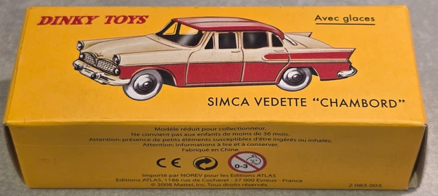 DINKY TOYS original : n° 24 K SIMCA VEDETTE  CHAMBORD  avec