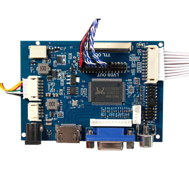 HDM I VGA AV LCD Controller Platine 10,4" 1024X768 HT10X21