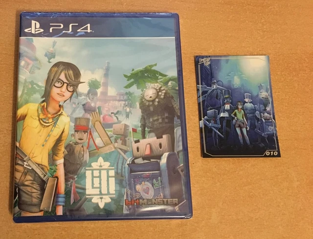 PS4 Lili Mysterious Island of Geos - Limited Run Games NEW SEALED