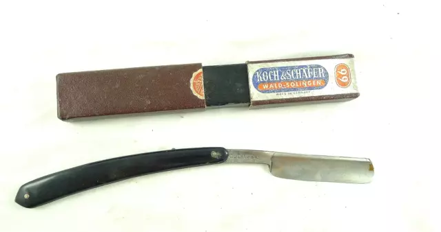 Rasoio A Mano Libera Vintage Carl Herder Solingen Quo Vadis Barbiere
