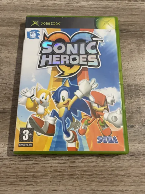 Sonic Heroes Jeu XBOX Complet FR TBE