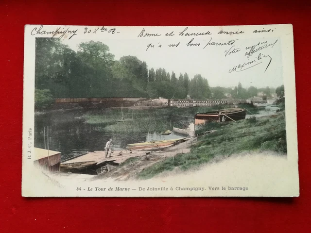 CPA 94 de JOINVILLE à CHAMPIGNY - Le Tour de Marne - Vers le Barrage