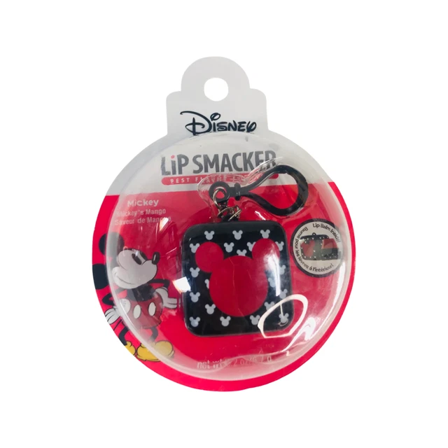 2 pack Lip Smacker Cube Mickey Minnie Mouse Disney Lip Balm Mango & Cotton Candy 3