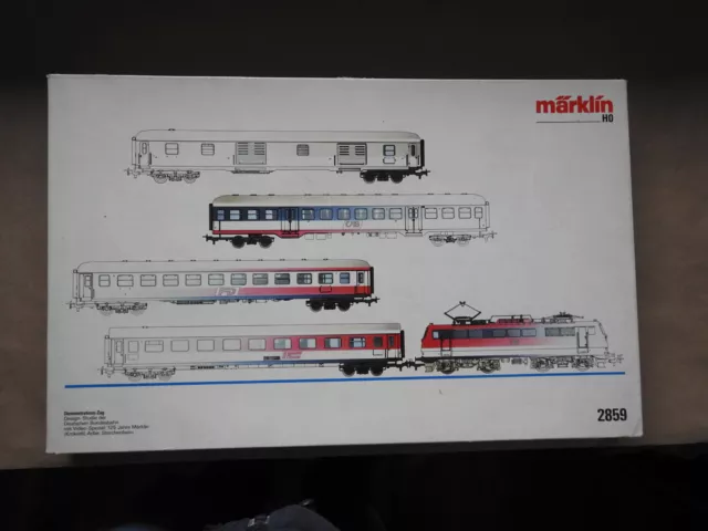 Märklin 2859 Zugpackung, Lok mit Digitaldecoder