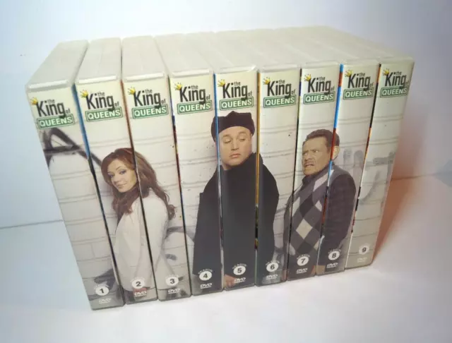 King of Queens DVD`s Komplett staffel 1-9 season Limitierte edition