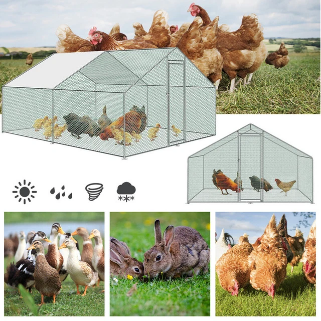 Hühnerstall Abdeckplane Aus Oxford-Stoff - Wasserdicht & UV-beständig