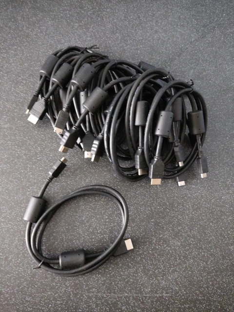 10x HDMI To Mini HDMI Video audio cable Bundle Reseller Package